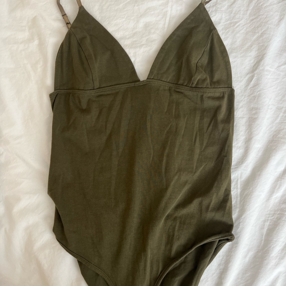 Green bodysuit